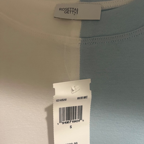 Rosetta Getty Asymmetrical Top- NWT - Picture 6 of 6